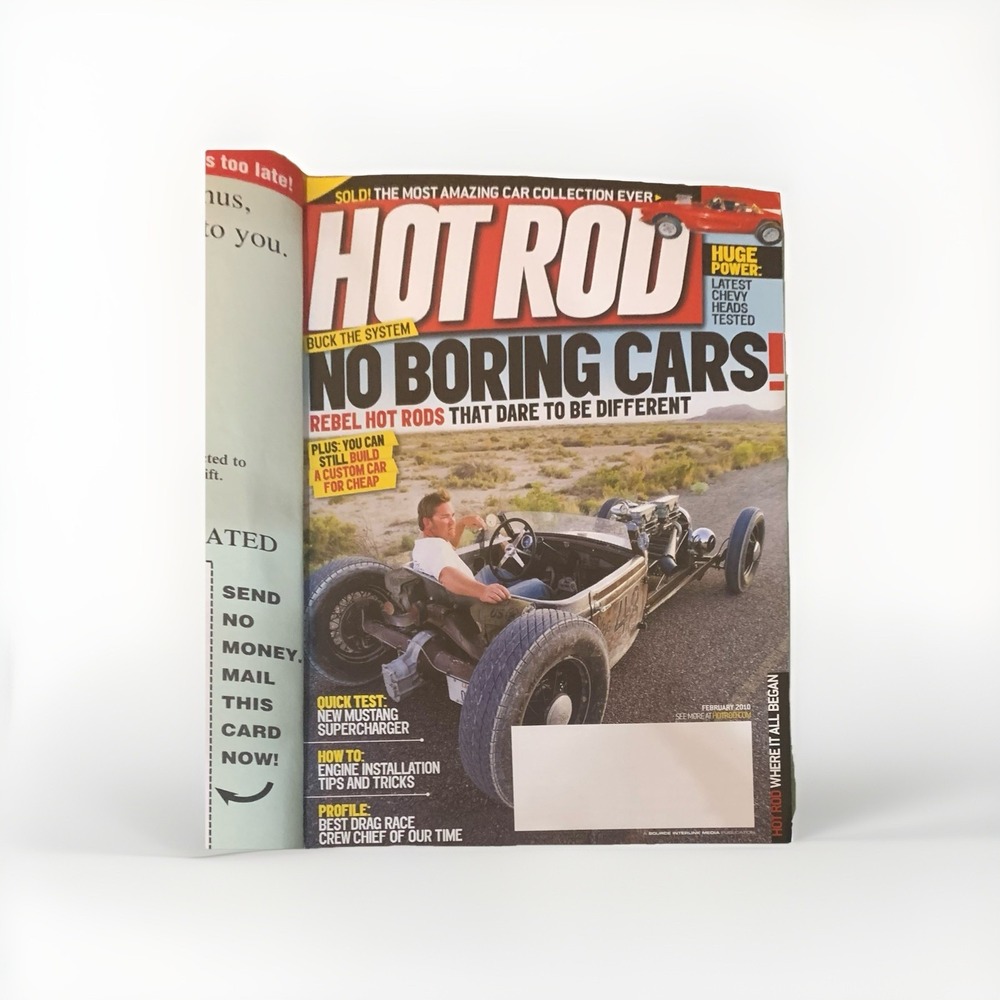 Hot Rod Magazine February 2010 New Mustang Supercharger Engine Installation Tips
